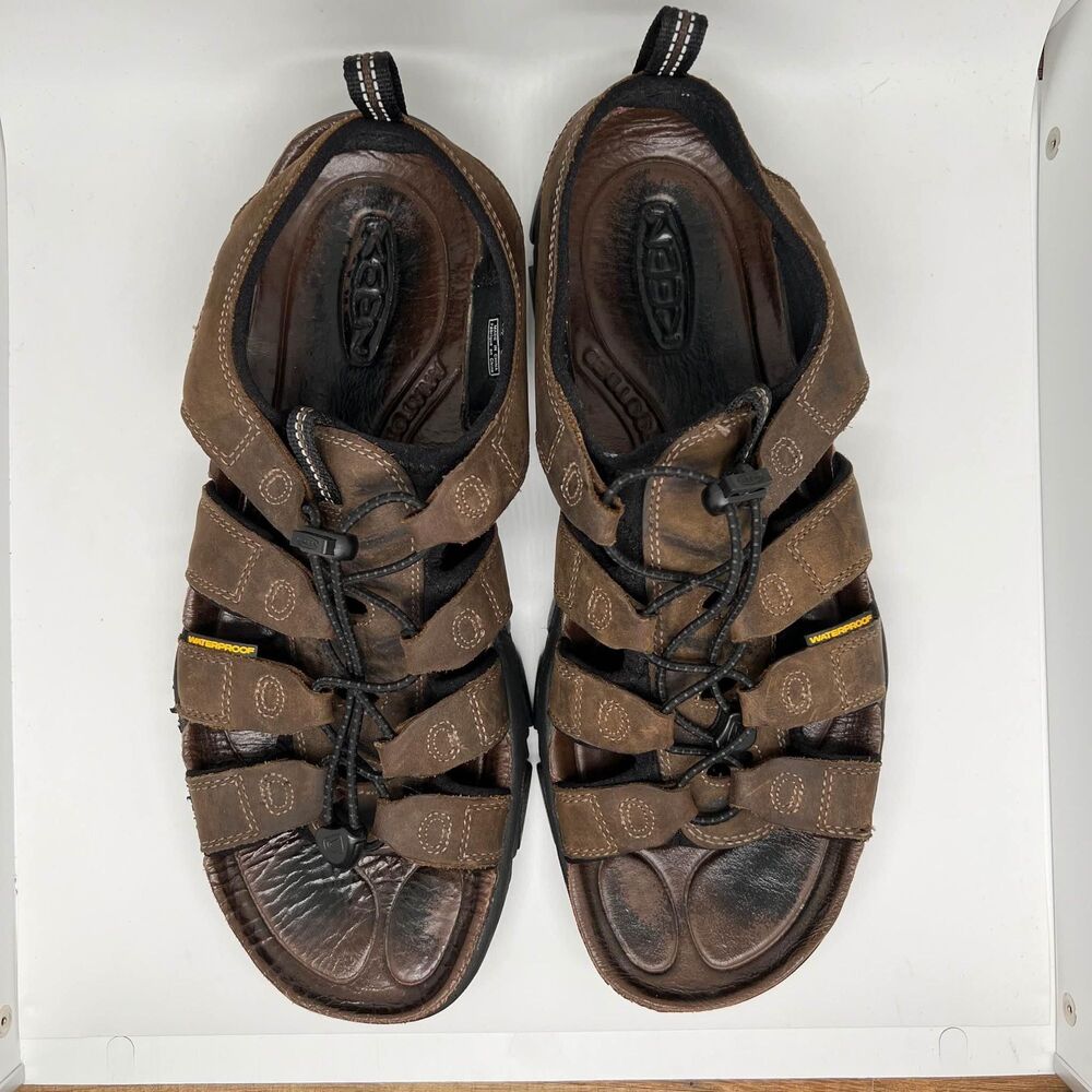 Men’s KEEN Leather Waterproof Sandals Size 13